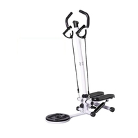 Mini Stepper with Handrail Wholesale Pedal Twist Hydraulic Mountaineering Machine Mini Pedal Stair Stepper with Armrests