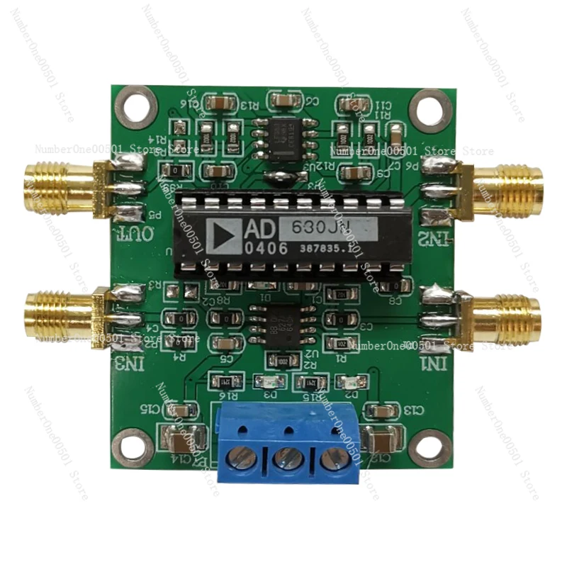 Lock-in Amplifier AD630 Module, Minimum System, Phase Sensitive Detection, Weak Signal Conditioning, Balanced Modulation