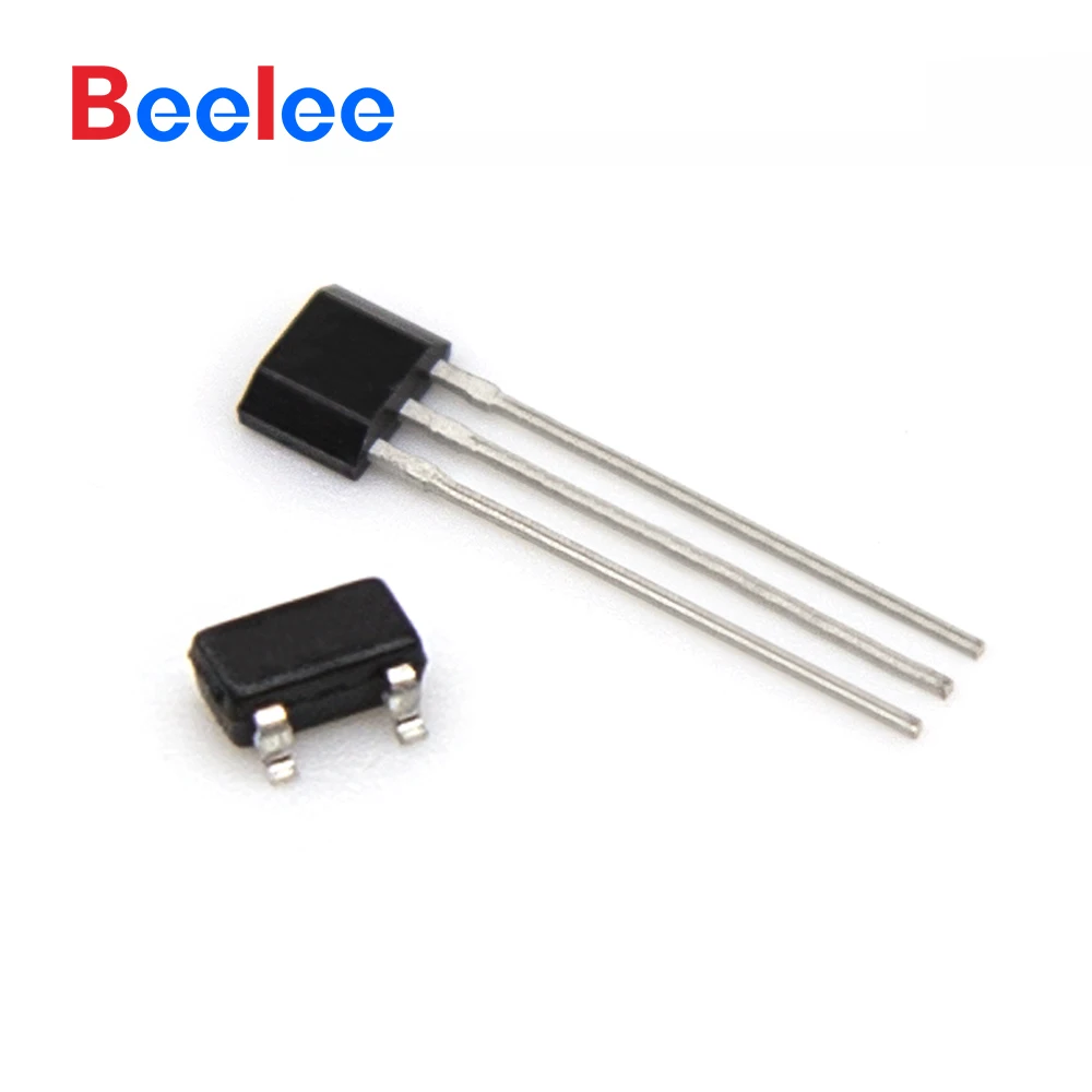 50PCS GBeelee Linear Hall Sensor BL-HE-MT869X SOT-23 TO-92 3V To 30V Hall Effect Switch High Sensitivity Magnetic Sensor