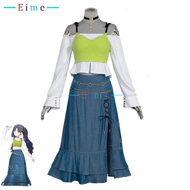 

PJSK ‌Shiraishi An Cosplay Costume Game Cosplay Dress Suit Casual Wear Anime Clothing Halloween Party Uniforms