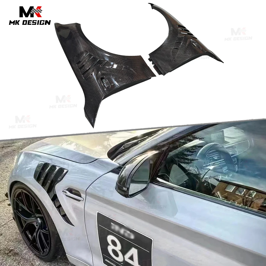 

Carbon Fiber Side Fender Flares Body Kits for BMW M2 M2C F87 2015-2020 Front Vented Fenders Car Accessories