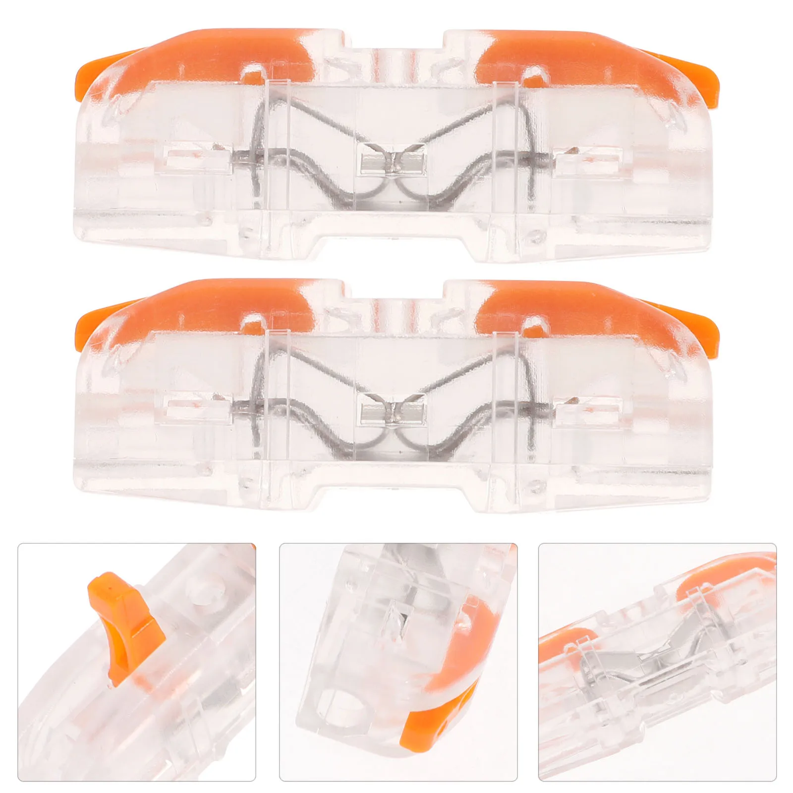 10 stuks elektrische connectorhendel draadconnectoren drukbestendig verouderingsbestendig draadterminalconnectoren voor klein