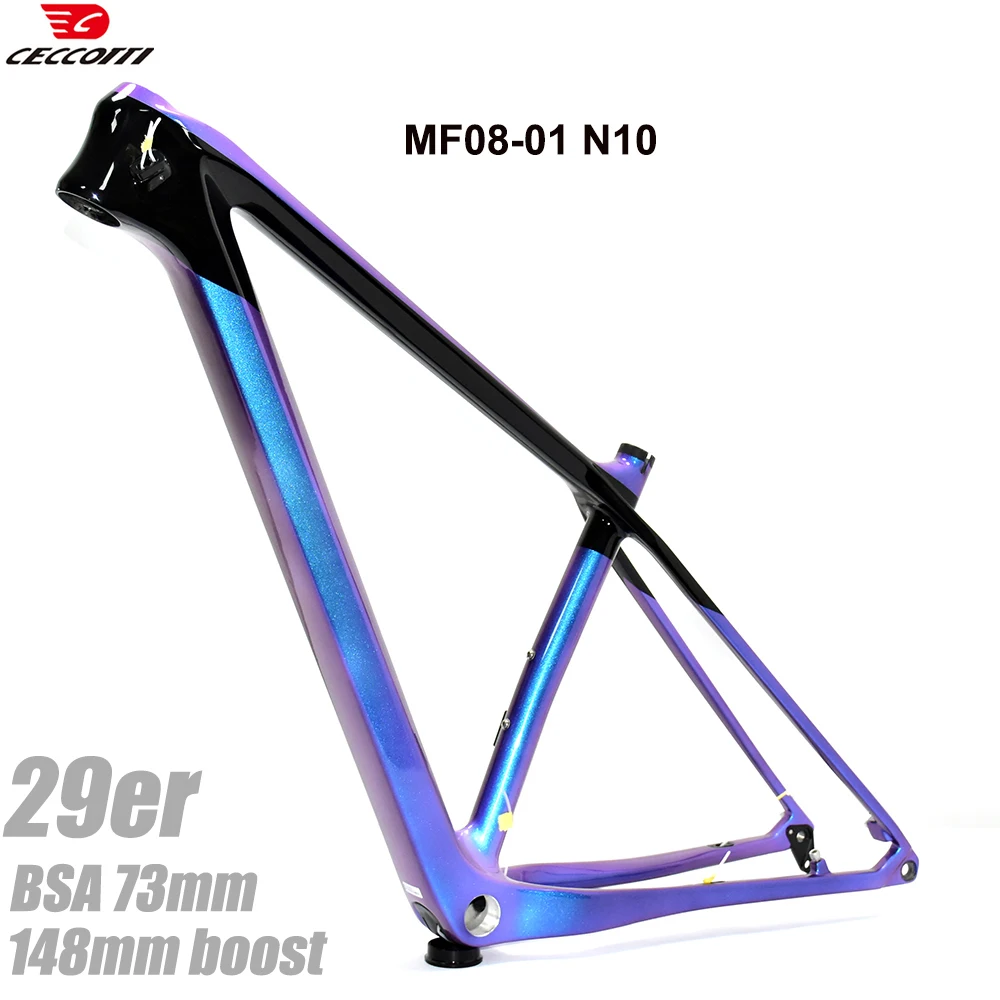 29er MTB Carbon Bicycle Frame, 148mm Boost and BSA Mountain Bike Frame MTB 29