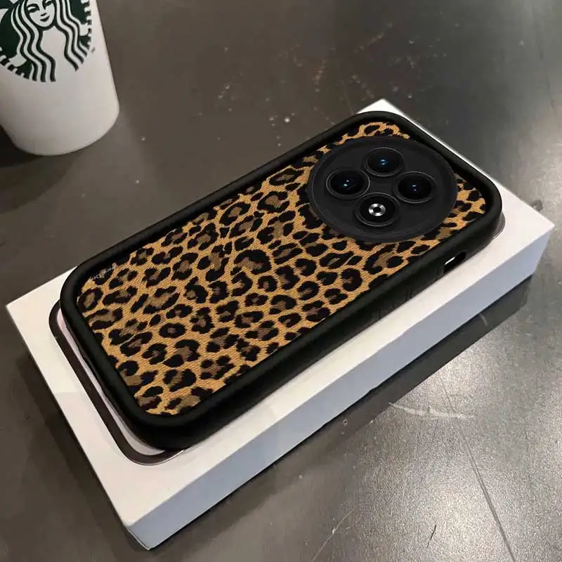 Realme12 Leopard Elegance Sky Eye Ladder Phone Case For Realme 11 10 9i 9Pro 9i 9ProPlus 9 8i 8 8Pro 7i 7Pro 7 6 5 Cover