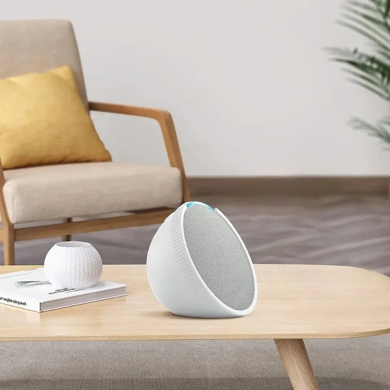 

Anti-Drop Silicone Cover For Echo Pop – Waterproof Shockproof Durable Speaker Protective Accessory ！