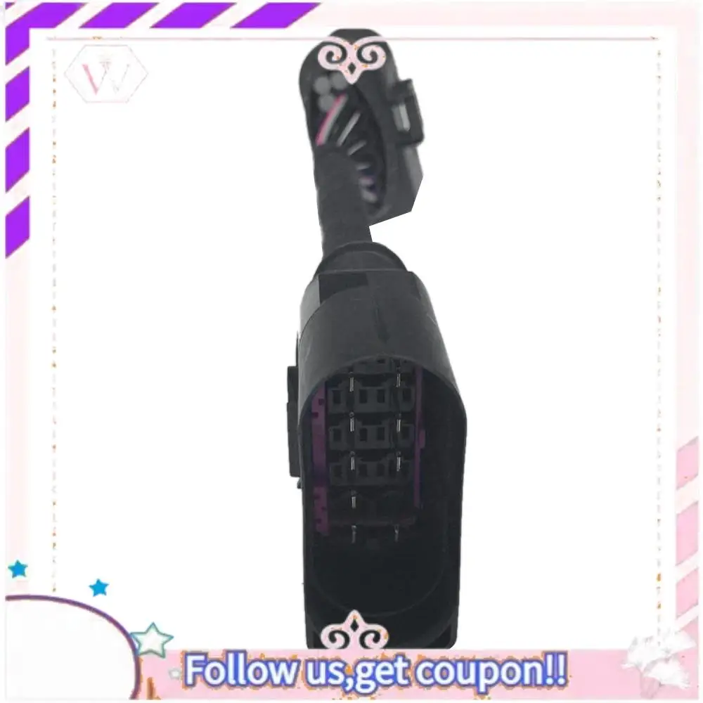 A76T-14 9 Pin Xenon Headlight Connector Adapter Cable For Touran Tiguan Polo-Passat Skoda 1J0 973 737/1J0 973 835