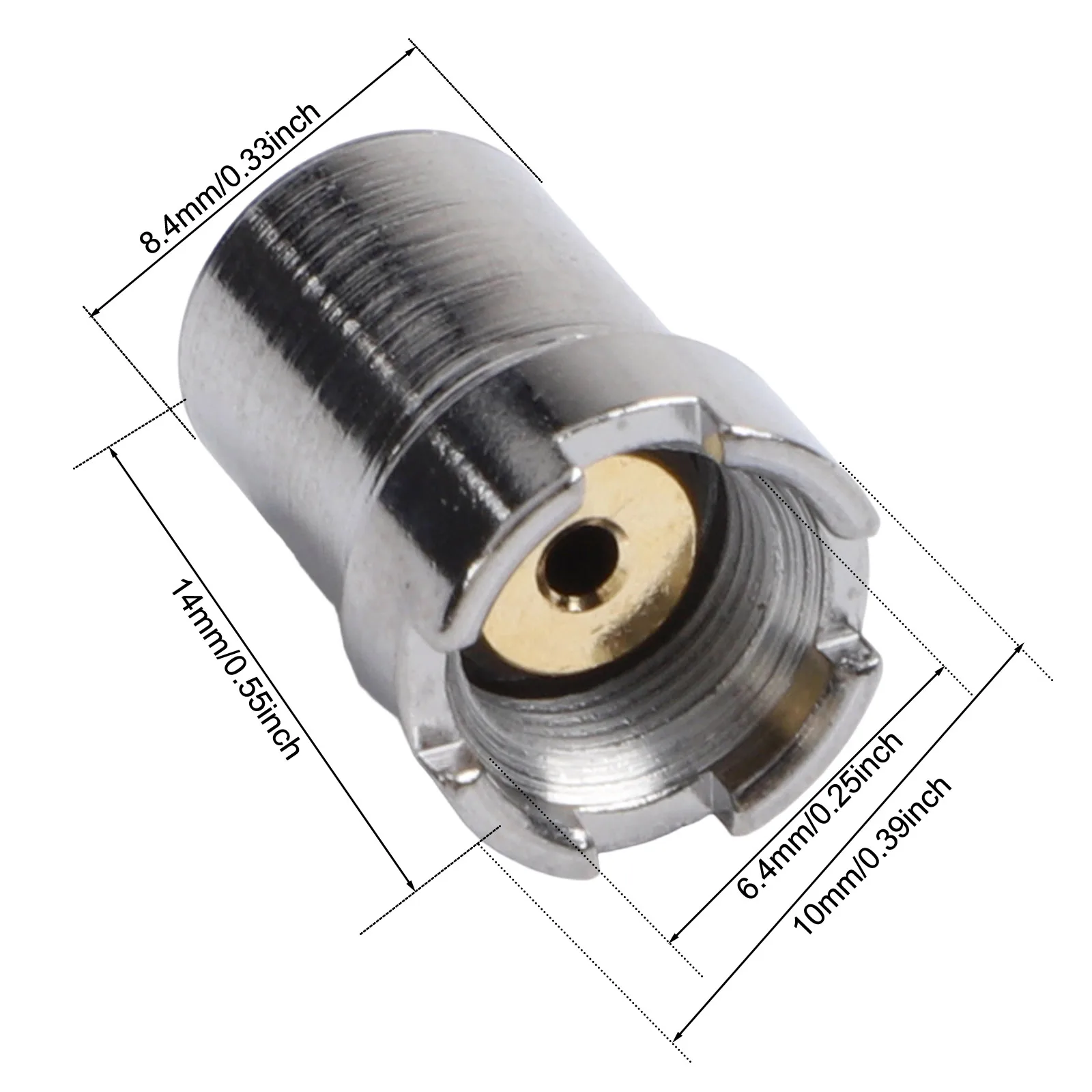 

For Circuit Board Repairs 510 Thread Connectors Repair Connectors Compact Thread Adapters Portable Repair Tools