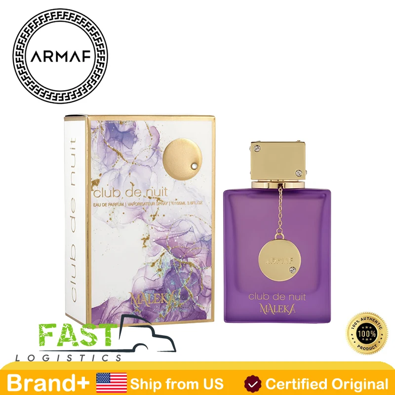 

Armaf Club De Nuit Maleka By Armaf EDP Hair and body spray Cologne Persistence Arabian Women Perfume Pheromone Long-lasting105ML