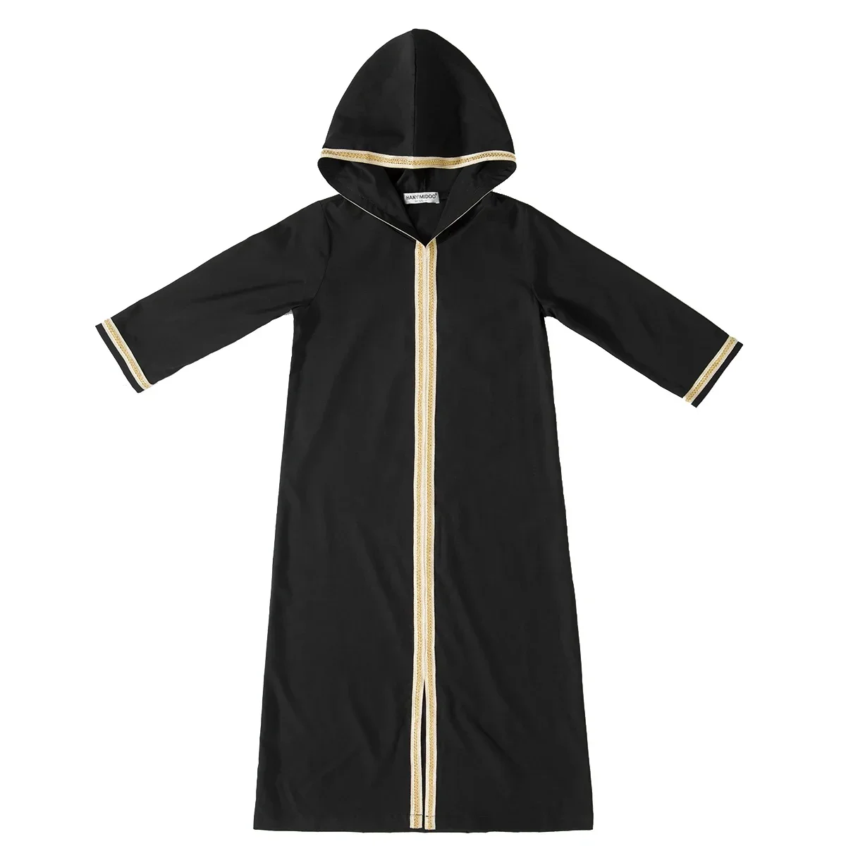 Kids Muslim Girls Abaya Prayer Hooded Long Maxi Dress Turkey Kaftan Arab Robe Dubai Islam Morocco Eid Party Ramadan Gown Caftan