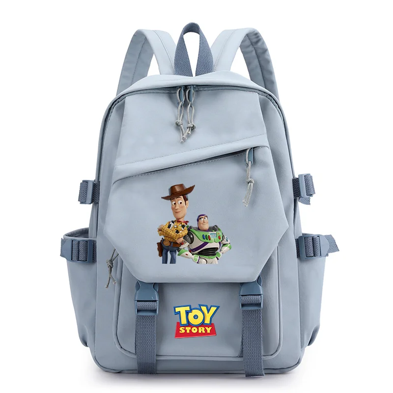 Tas punggung anak laki-laki dan perempuan Disney Toy Story Lightyear ransel anak perempuan anak laki-laki tas punggung pelajar remaja tas sekolah tas bepergian wanita