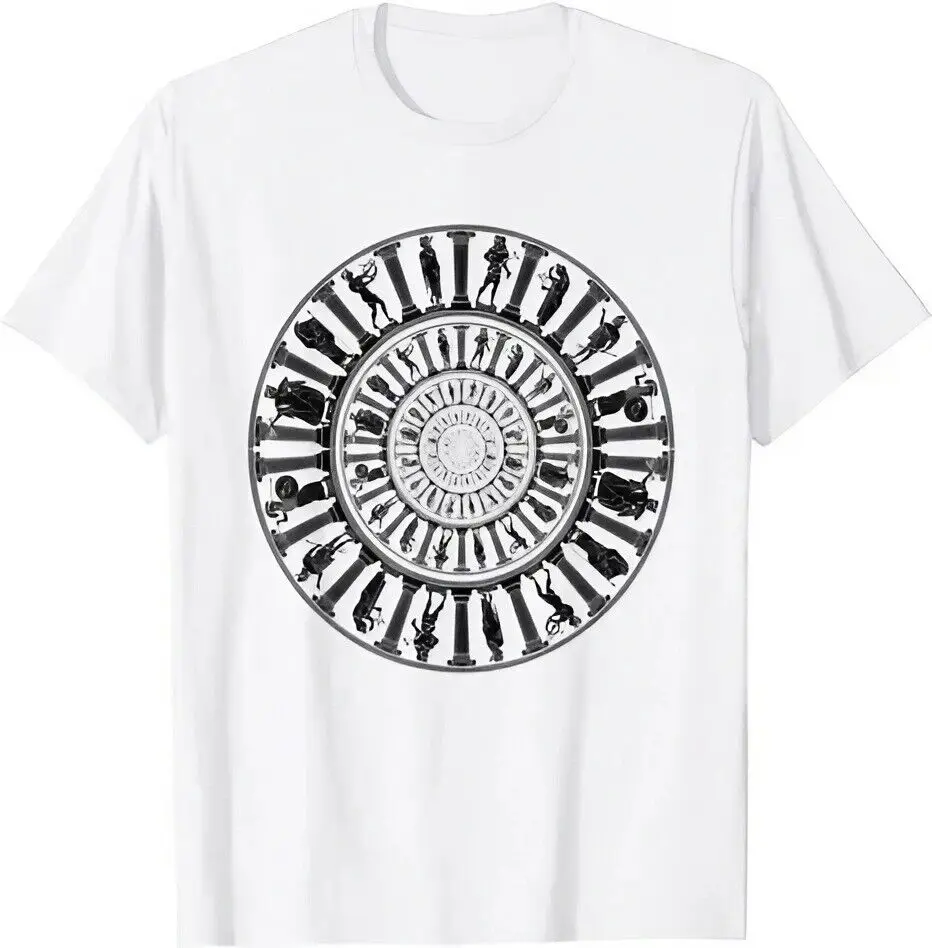 Greek Gods Vortex Ancient Greece Mythology Portal White Unisex T-shirts For Man Woman Short Summer Tees Fashion Couple's Cloths