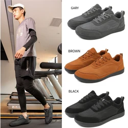 Men Sneakers Walking Shoes Wide-soled Casual Breathable Summer Leisure Male Shoes Shock-absorbing Non-Slip Footwear Outdoor