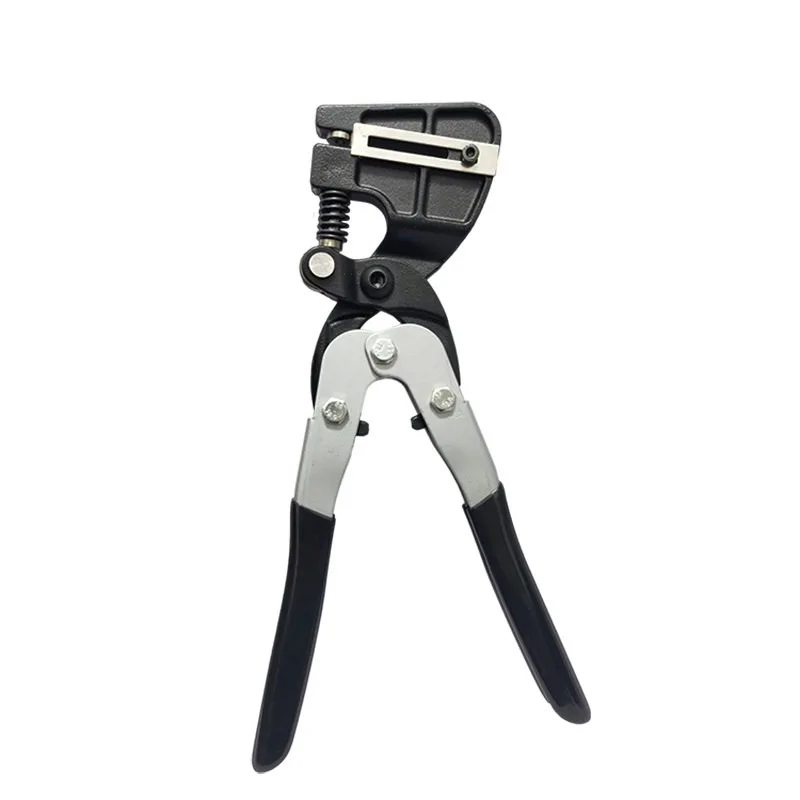 Stainless Steel Luminous Letter Billboard Punching Pliers Heavy Duty Metal Iron Aluminum Edge Smooth Burrless Round Hole Opener