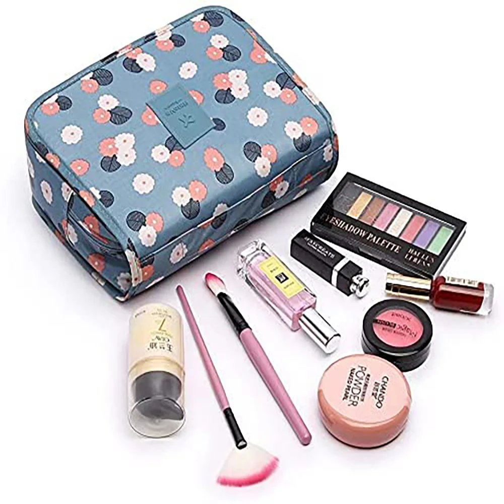 Women Makeup Bags Travel Cosmetic Bag Toiletries Organizer Waterproof Toiletry pouch Storage Neceser Hanging Bathroom Wash Bag