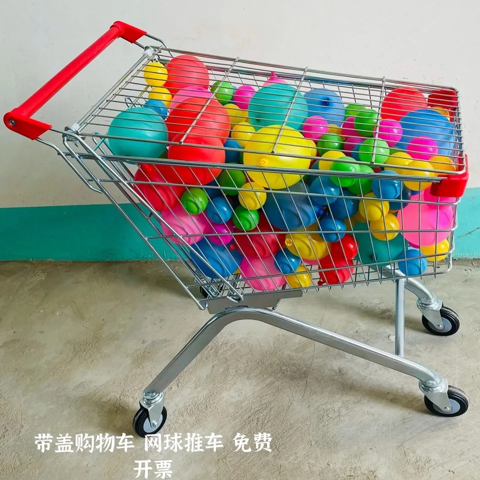 سلة تدريب التنس لمدرب التنس في السوبر ماركت المغطاة، عربة مستودع الصيدلة، عربة الراحة الخاصة #4