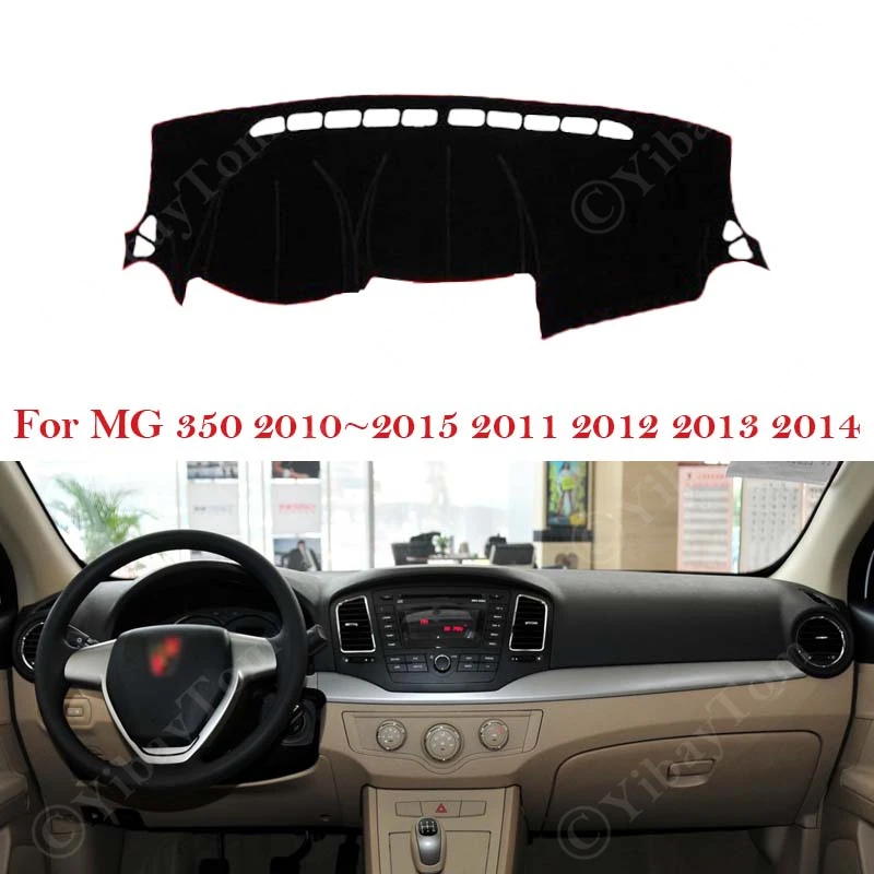 Dashboard Cover For MG 350 2010 2011 2012 2013 2014 2015 Dash Board Mat Carpet Pad Sunshade Protect Inner Sticker Rug Cushion