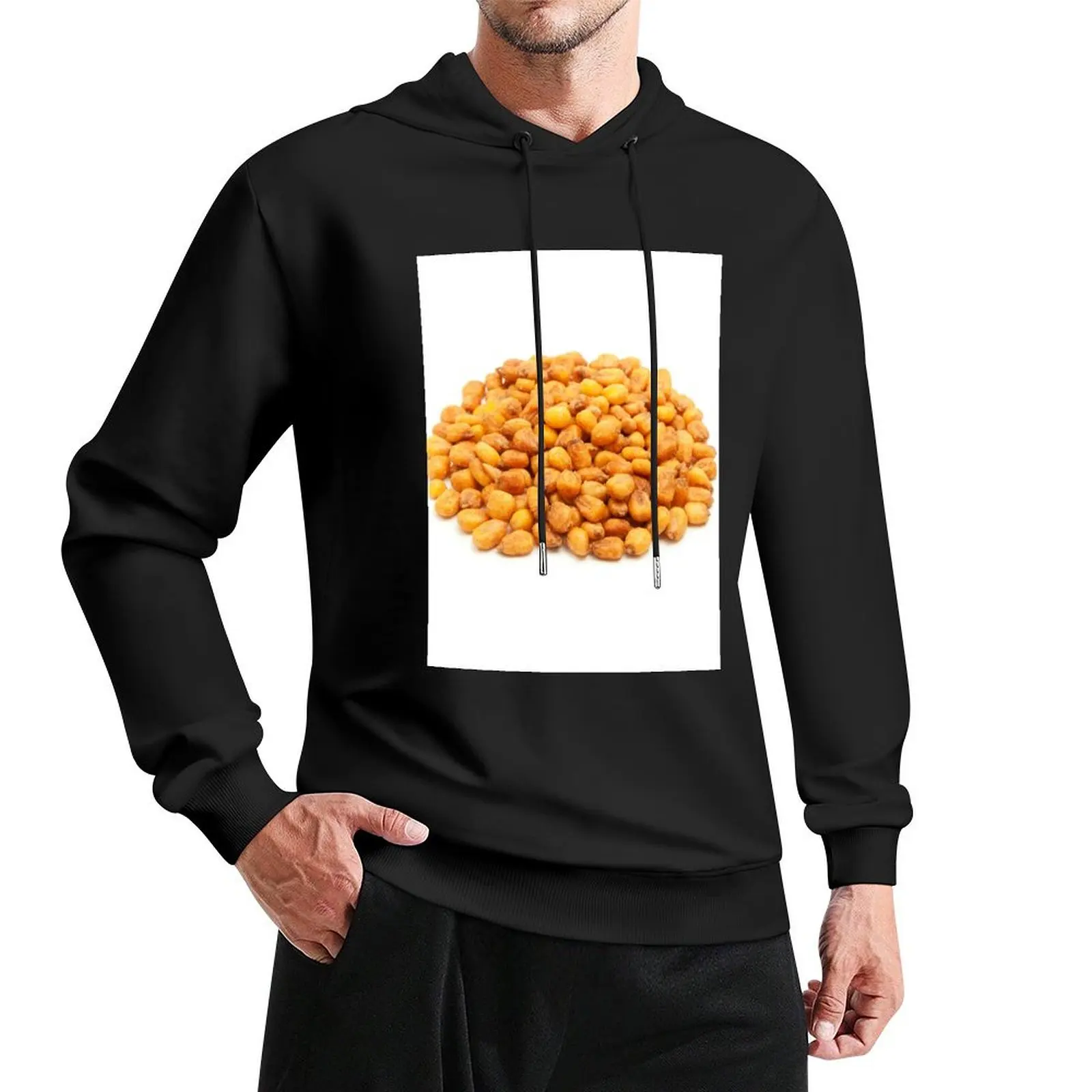 

Roasted salted corn nuts Pullover Hoodie men wear men clothing anime clothes winter clothes hoodies and sweatshirts new