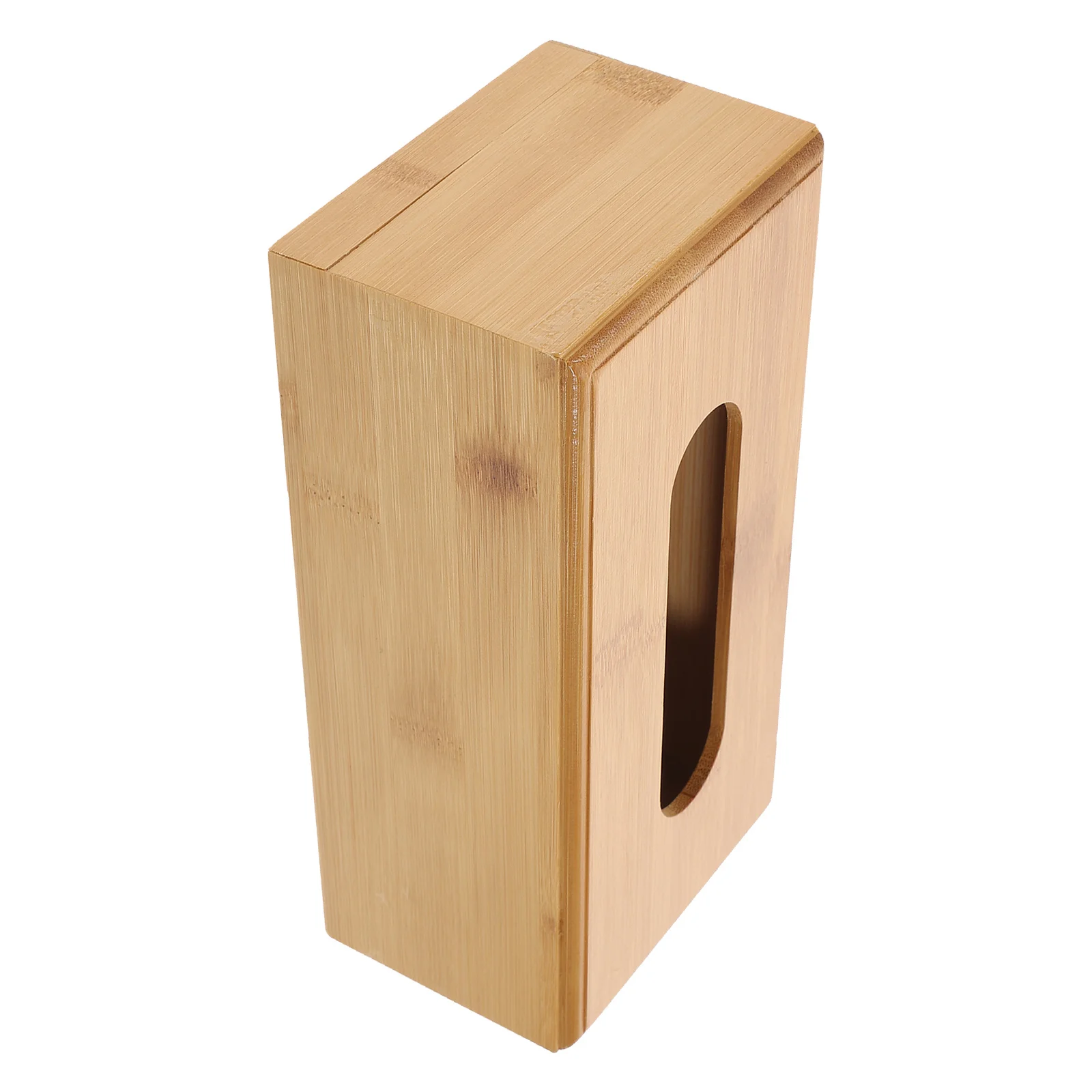 

1Pcs Wooden Tissue Box Napkin Storage Container Organizer for Living Room Bathroom Office Hotel Desktop