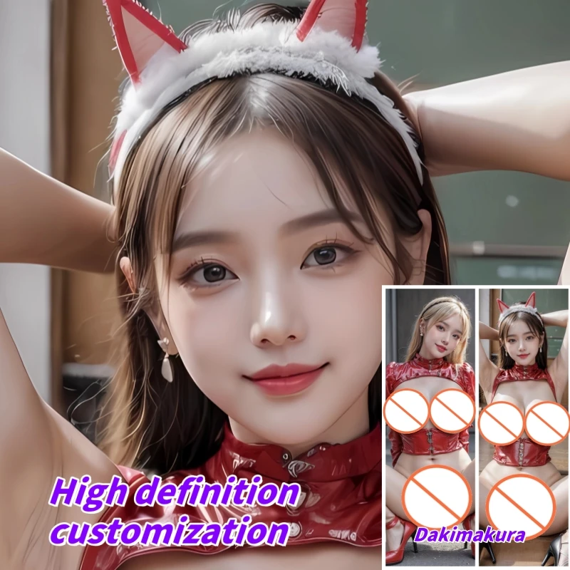 

Dakimakura Anime Pillow Case Girl With Big Chest And Big Butt Double-sided Print Of Life-size Body Pillowcase Can be Customized