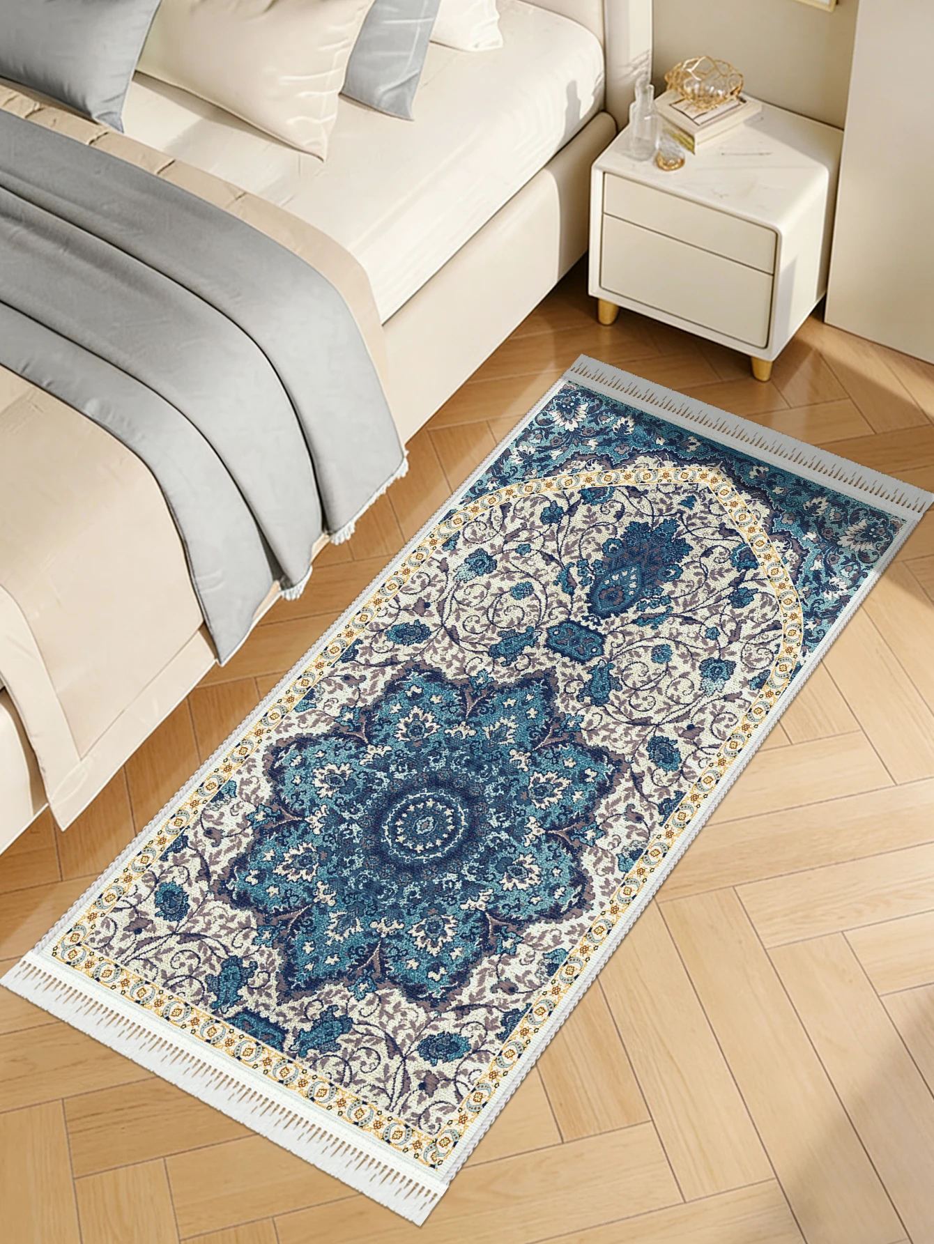 

1pc Portable Prayer Mat Pilgrimage Foldable Family Kneeling Mat Printed Geometry Prayer for Pilgrimage Activities Indoor Outdoor
