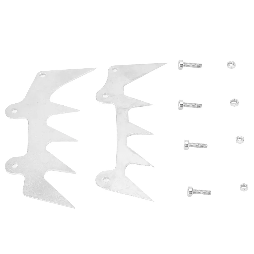 

Silver Bumper Felling Dog Spike Steel Compact Chainsaw Bumper Spike Easy to Install for MS390 MS361 MS362 MS380 MS381