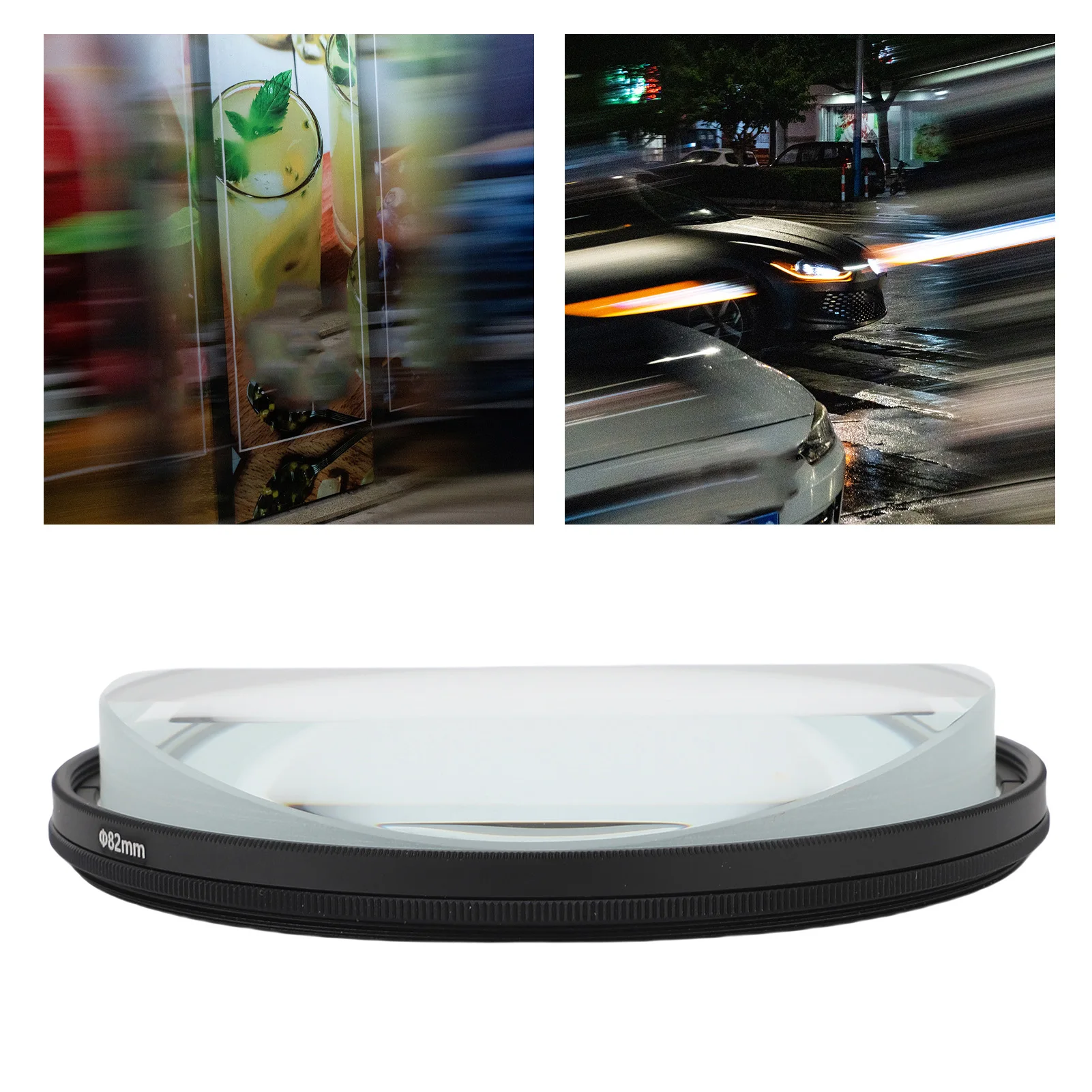 Camera Blur Lens Filter 82MM Centerfield Motion Super Speed Special Effects Lens Filter Camera FX Blur Lens Filter
