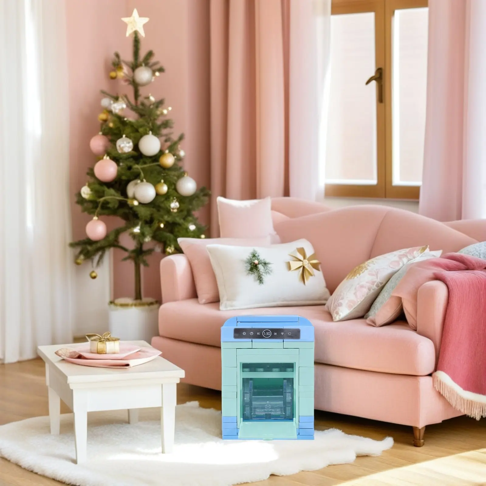 

Миниатюрная посудомоечная машина - реалистичный аксессуар для кукольного домика, идеальный декор для детских игровых наборов, идеальный подарок на день рождения.