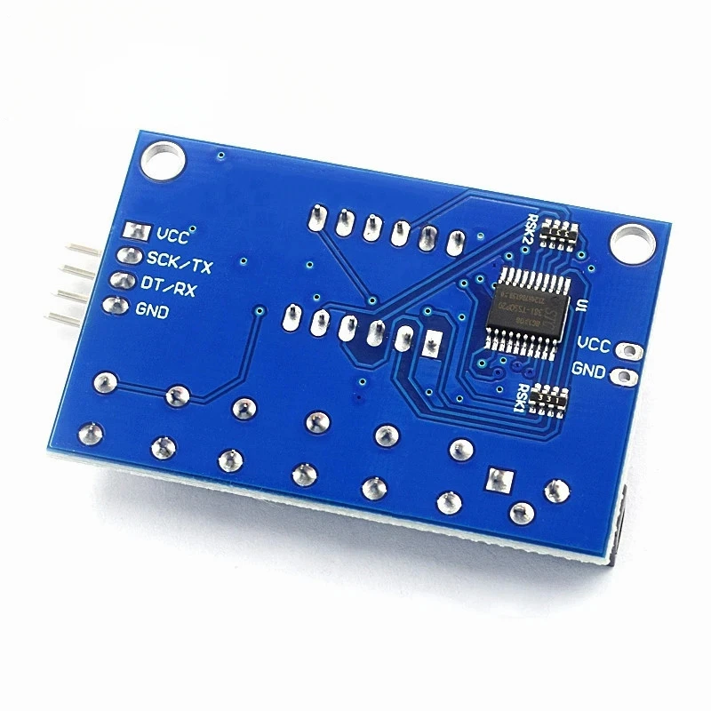 5PCS AD Module HX711 Load Cell AD Weight Pressure Sensor  with Display 24-bit Weighing Instrument Electronic Scale