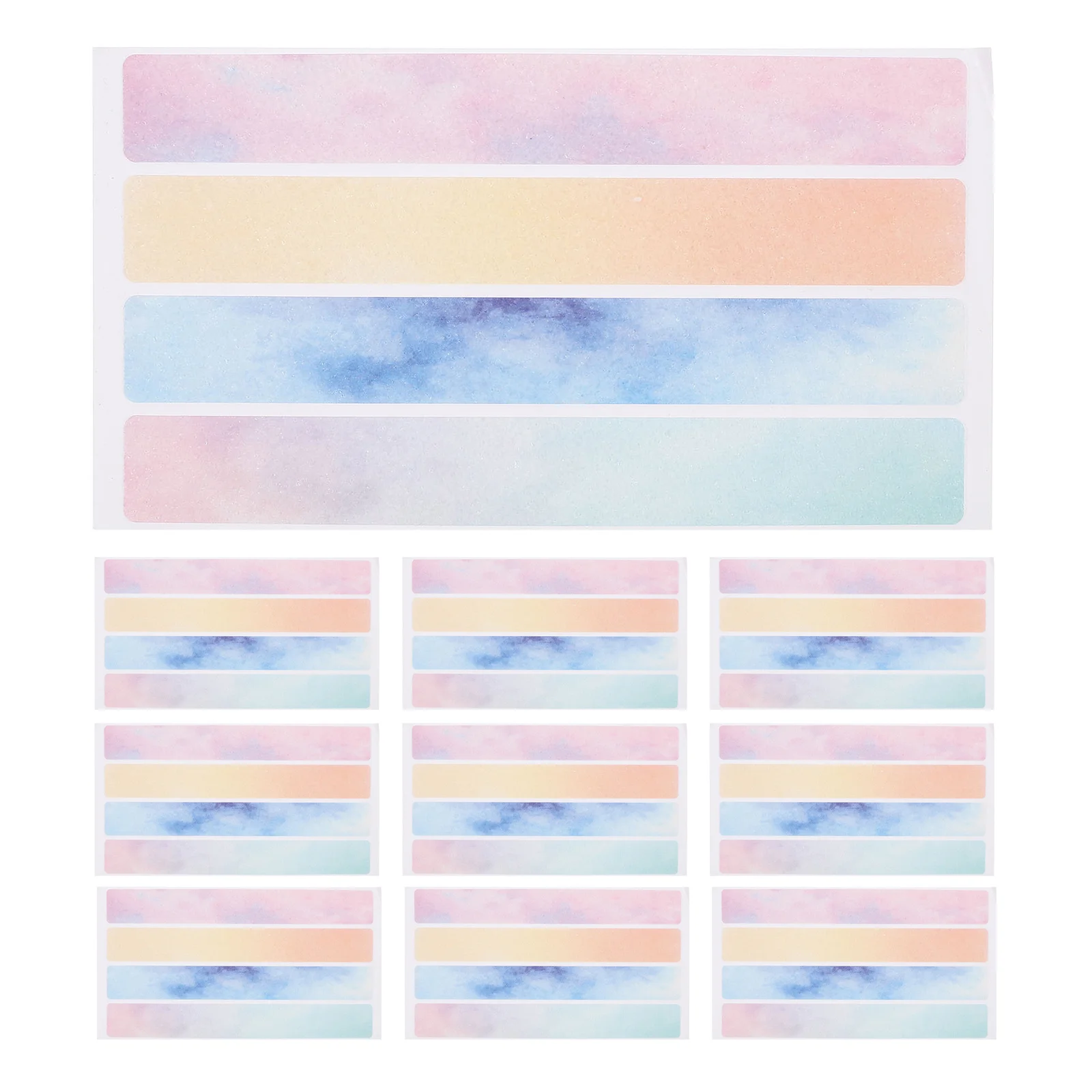 

2Sets Non Slip Colorful Bathtub Strips Anti Skid Shower Stickers Adhesive Decals Safety Grip Tape Floor Stairs Ladders