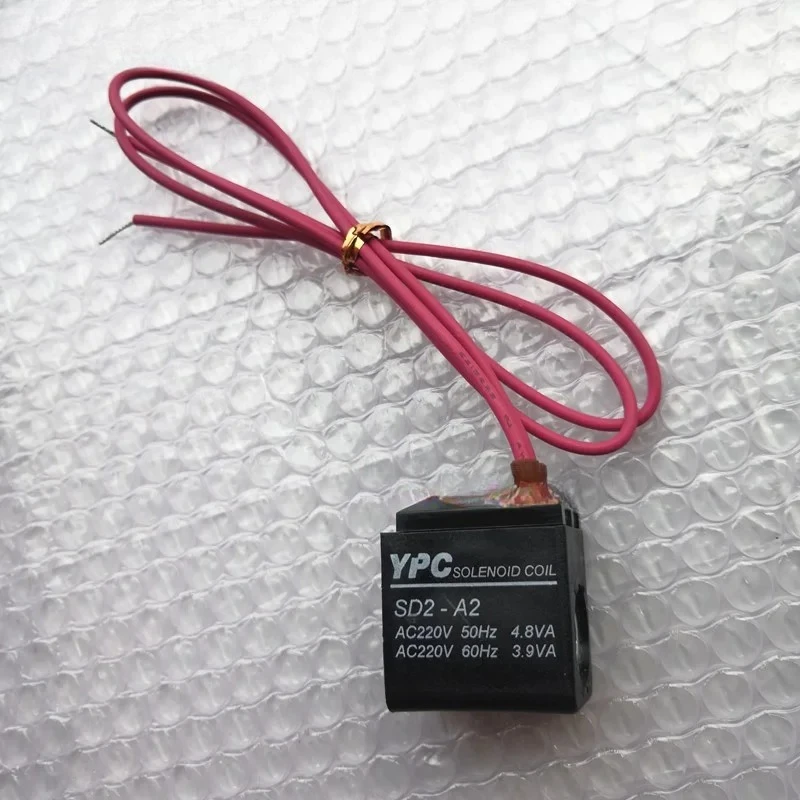 

YPC solenoid valve SD2-A2 coil AC220V 50HZ 4.8VA 60HZ 3.9VA new in stock