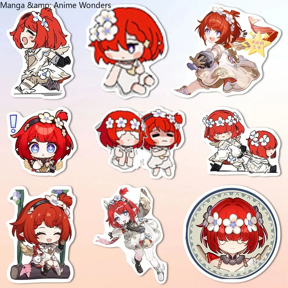 Sunsyea Honkai: Star Rail Merch Fans Collection Role StickersTribios 49 Pieces