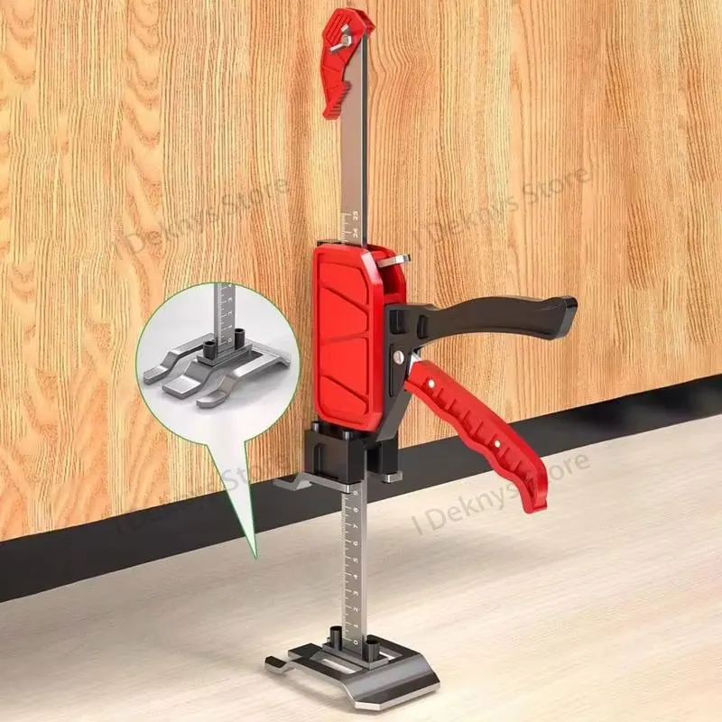 

Heavy Duty Hand Lifting Jack Tool Labor Saving Furniture & Cabinet Elevator Woodworking Hand Jack Lift for DIY Projects