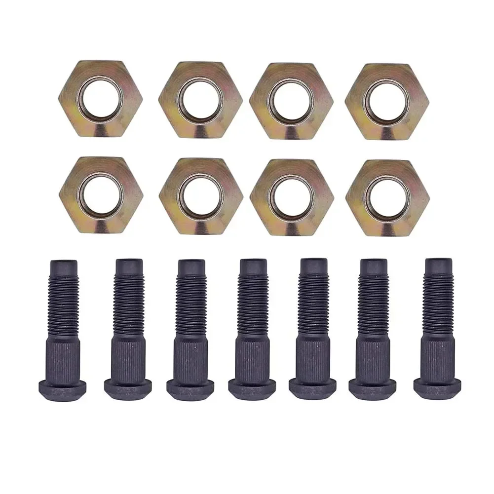 

8PCS Wheel Bolt Nut Kit 6709170 6564669 for Bobcat 643 S76 S770 S570 S130 632 Replacement Components Suitable for Equipment