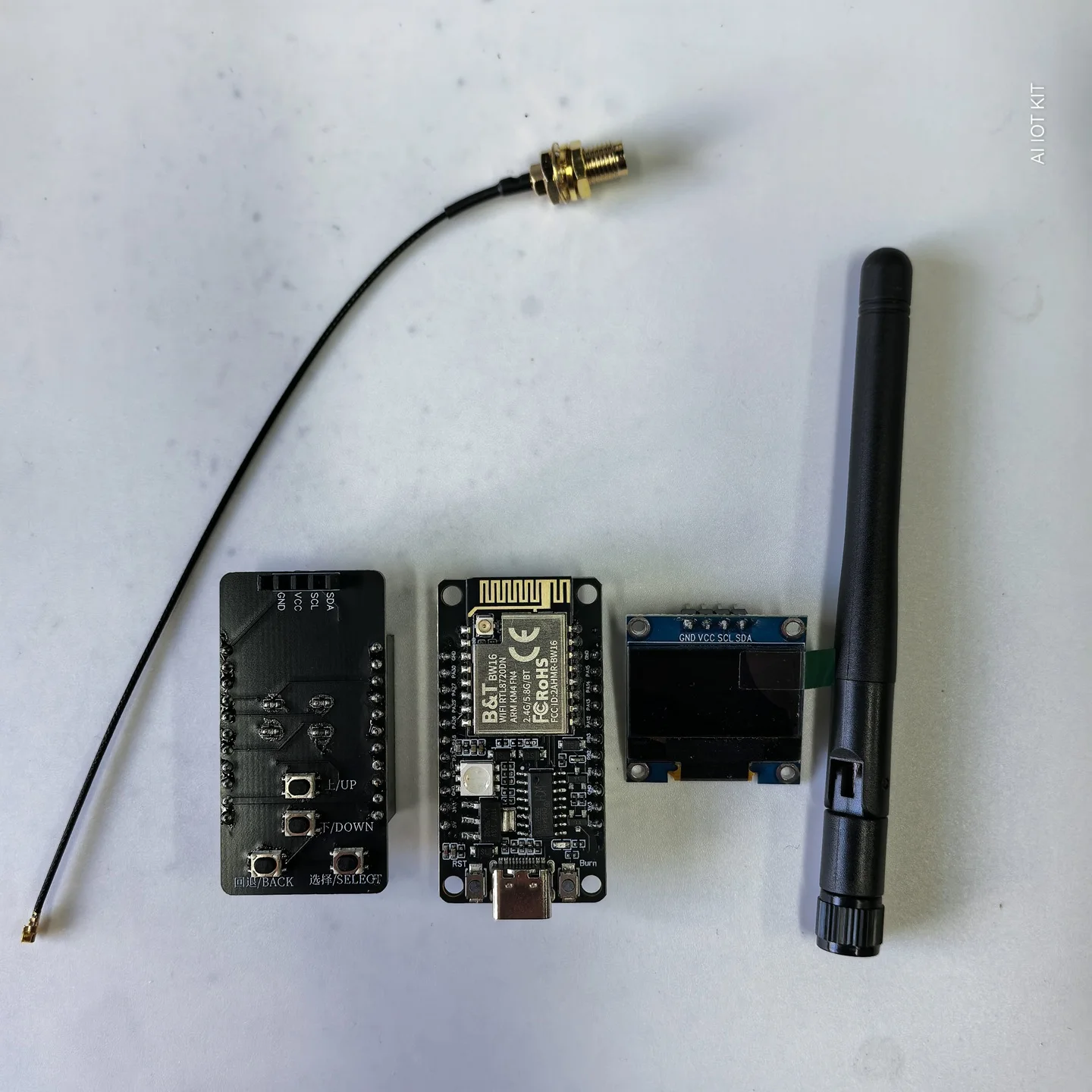 Zestaw BW16 z obsługą Wifi Kill, 2.4G i 5G, RTL8720DN NodeMCU, port szeregowy do Wifi, moduł bezprzewodowy WiFi Fireware z Jike V2.0 — zdjęcie produktu 2