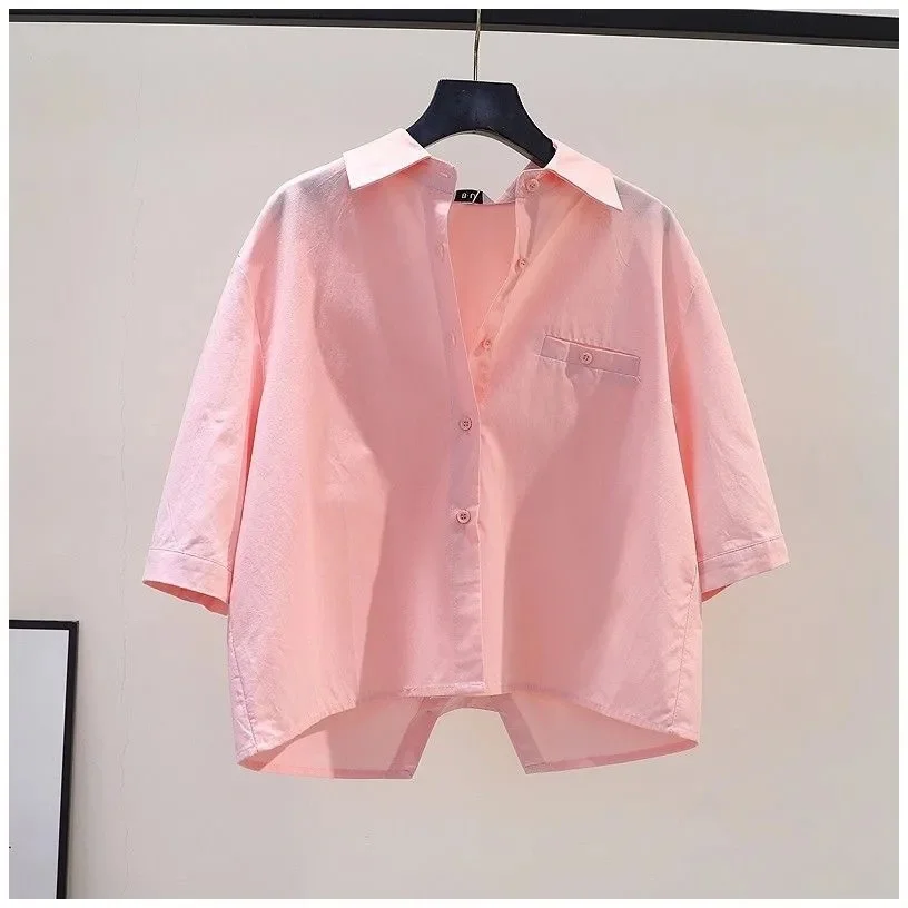 

Short Sleeve Shirts Womens Mesh Splicing Pintuck Bat Sleeve Shirt Sweet Fairycore Kawaii Feminine Artistic Student Girlish