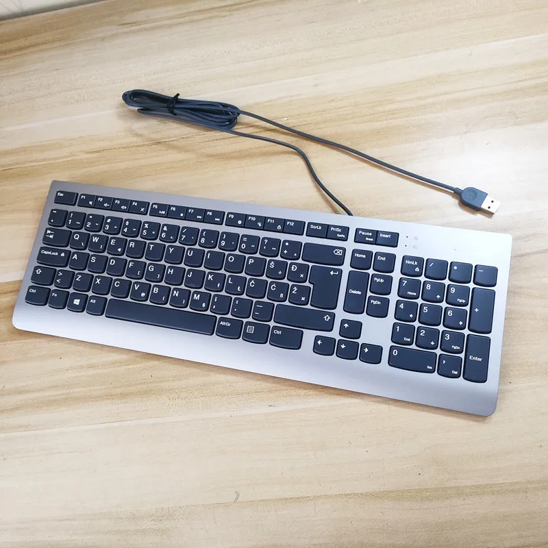 

Serbian layout USB wired keyboard SK8823 EKB-536A For Lenovo