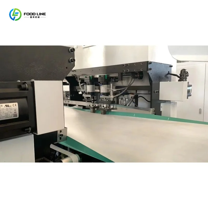 80pcs/min High Efficiency Intelligent Bag Making Machine, Servo Motor Drive with Ultrasonic Sealing