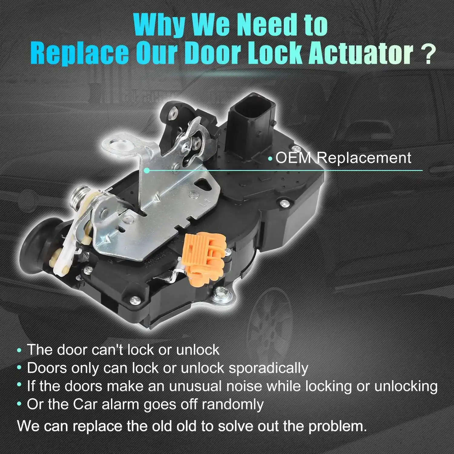 

1 шт. привод дверного замка задний левый для GMC Yukon Sierra Chevy Silverado Cadillac Escalade 2007-2014 гг.