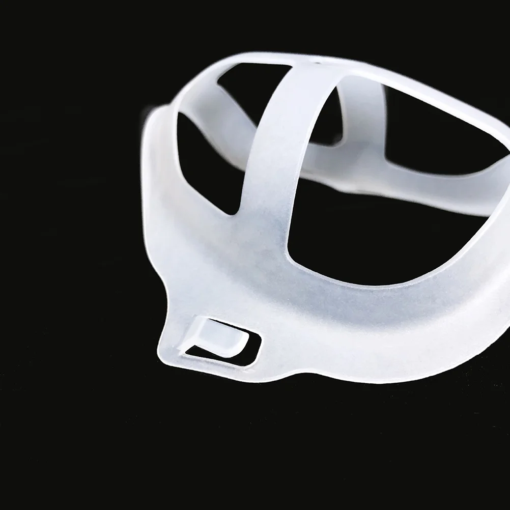 

10Pcs Mask Holder Pe Material Lightweight Breathable Face Mask Bracket Reusable Support Frame for Comfortable Wearing