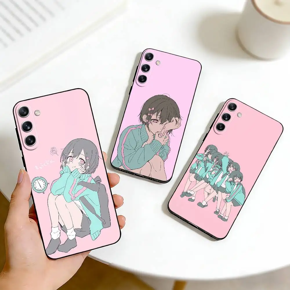 V-Vocaloid Kyu-Kurarin  Phone Case For Samsung Galaxy A73,A72,A71,A70,A53,A52,A51,Others Soft Black Cover