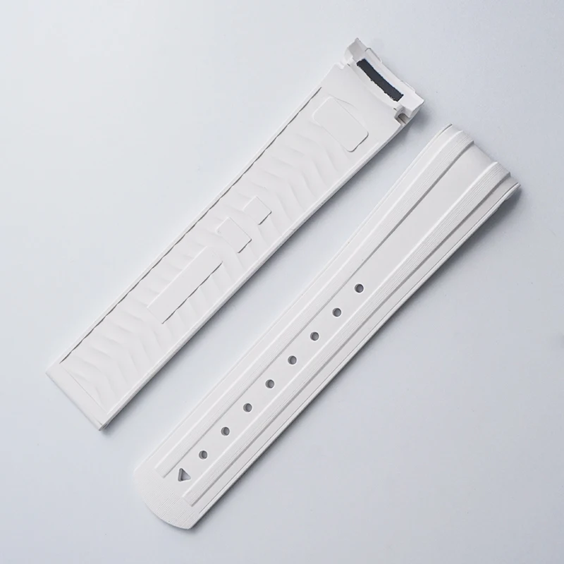 التصميم الأصلي 20 مم أوميغا سيماستر 300 حزام مطاطي معتمد من إدارة الغذاء والدواء، خيارات متعددة الألوان