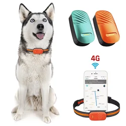 Smart 4G Mini Gps Tracker for Dogs Pet Waterproof Remote Control Location Anti-loss Real-time Tracker for Cat Accessories Pets