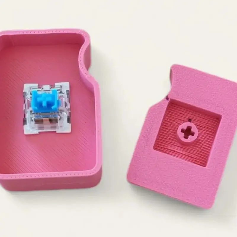 Schokoladenförmiger Fidget-Slider-Schlüsselanhänger zur Stresslinderung, niedliches farbenfrohes Design für den täglichen Gebrauch, Geburtstagsgeschenke, Entspannung im Büro – Detail 6