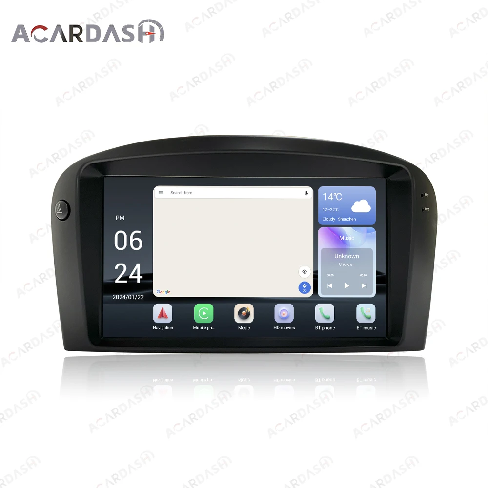 Acardash Qualcomm Snapdragon Car Radio For Maserati coupe 3200GT 4200GT Android GPS Navigation Multimedia with Carplay