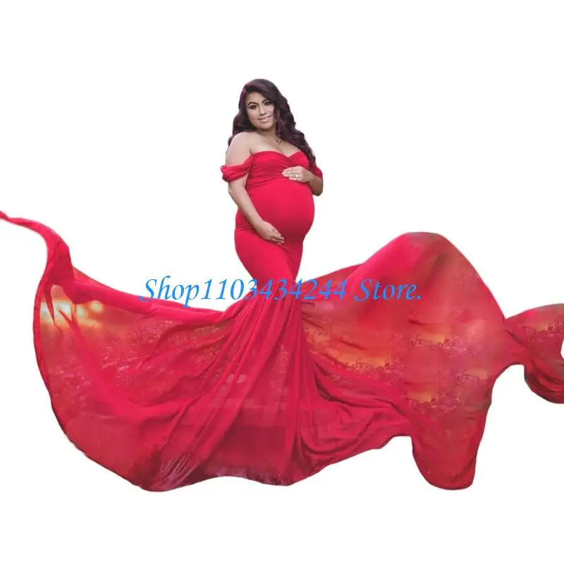 maternity-photography-dress-in-soft-acrylic-fabric-for-breathability-during-pregnancy-photo-shoots-with-elegant-design