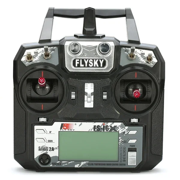 FLYSKY FS-I6X I6X 2.4G 10CH AFHDS 2A Radio Transmitter with X6B / IA6B / A8S / IA10B / IA6 Receiver