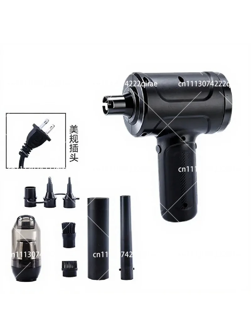 High Power Handheld Wire Dust Blower Set for Cleaning Computer Chassis Portable Car Dust Collector