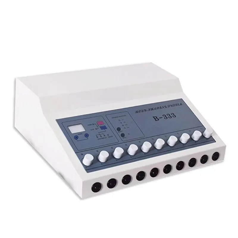 Medidor de corrente EMS de mesa dez em um dispositivo de saúde micro elétrico meridiano de dragagem de remendo