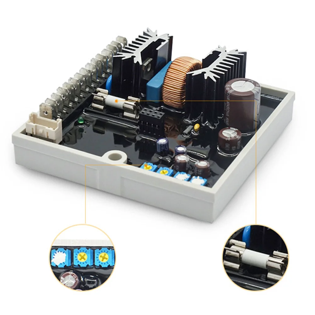 For DSR AVR Automatic Voltage Regulator for Mecc Alte Gensets Supports 40V to 270V Input 15Hz to 72Hz Frequency Range
