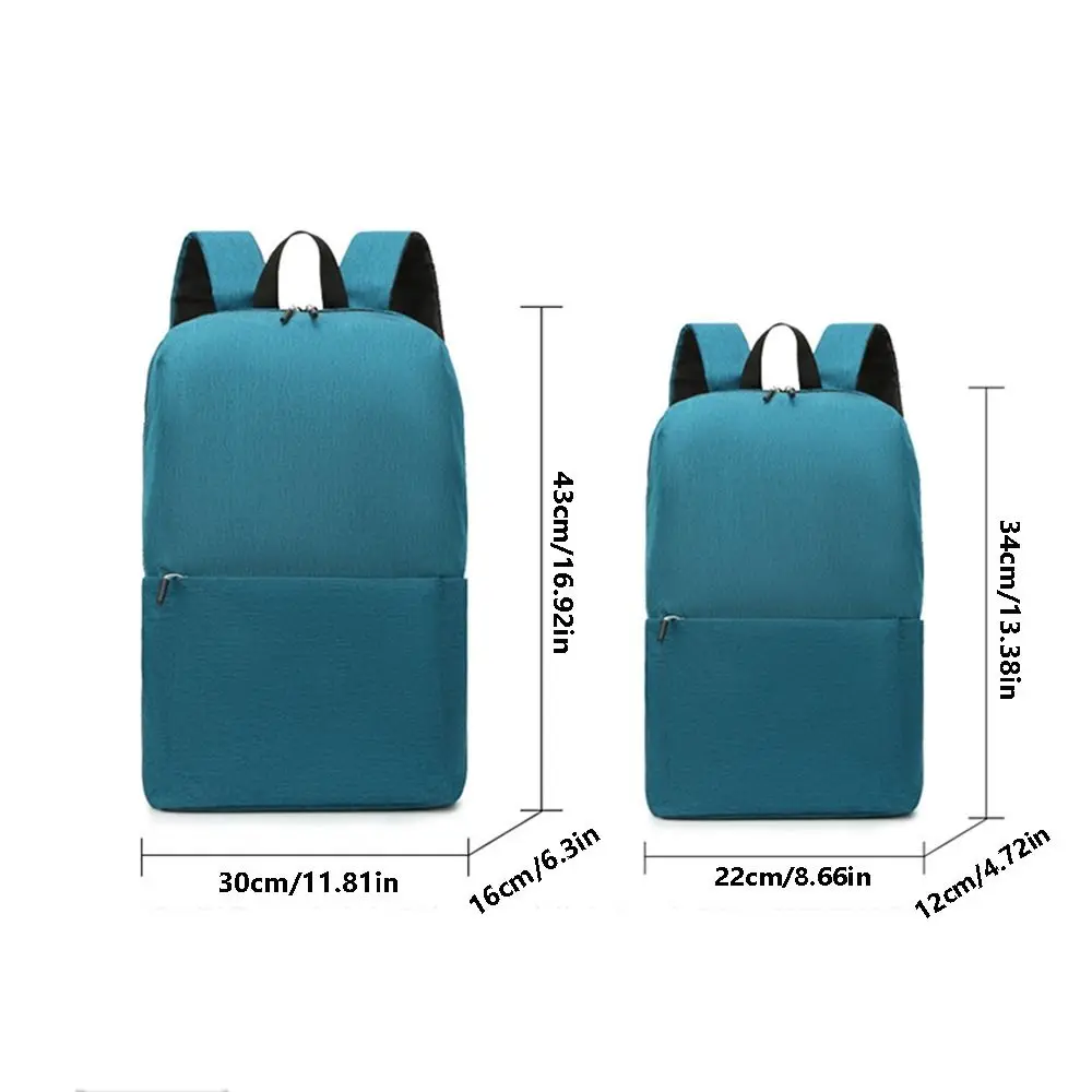 Bolso de mano de gran capacidad para niñas y mujeres, bolsas de hombro para almacenamiento de libros, mochilas para portátiles, mochilas escolares para estudiantes, mochila de Color sólido